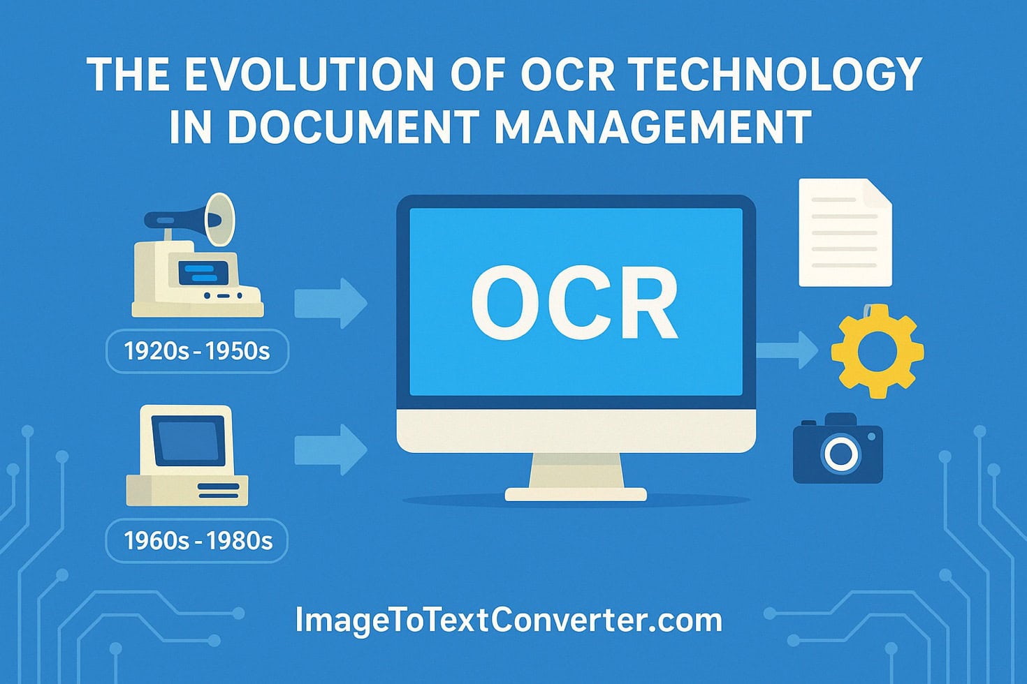The Evolution of OCR Technology in Document Management