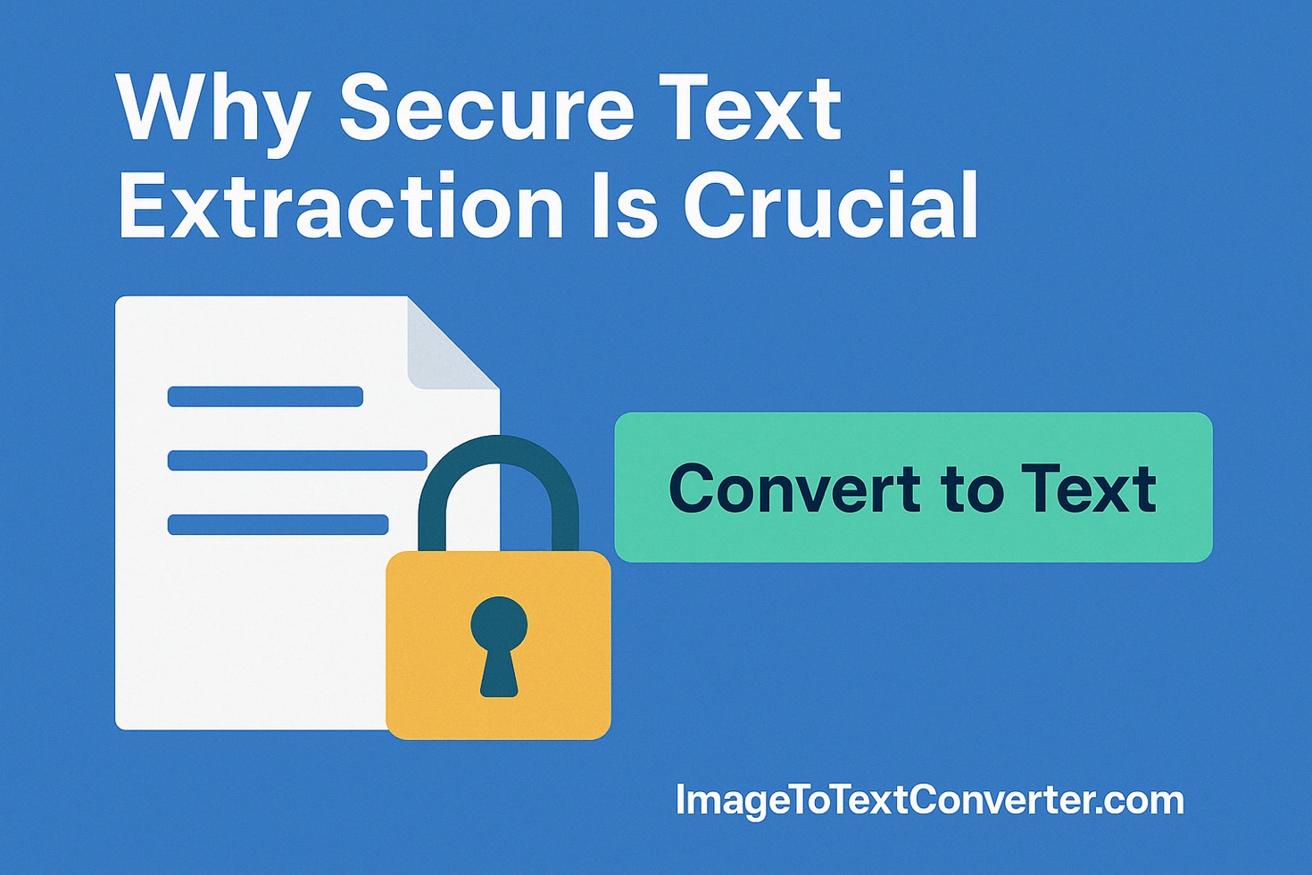 Why Secure Text Extraction Is Crucial